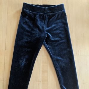 J. Crew Velvet toddler Leggings